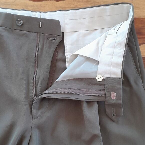 Pronto Uomo- Worsted Wool Trousers - Picture 15 of 16